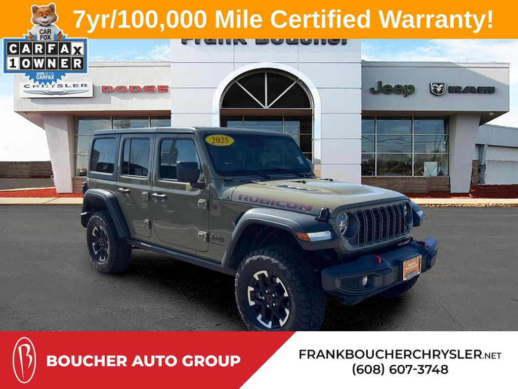 41 2025 Jeep Wrangler Rubicon 4-Door 4WD SUV / Crossover Four-Wheel Drive 8-Speed Automatic
