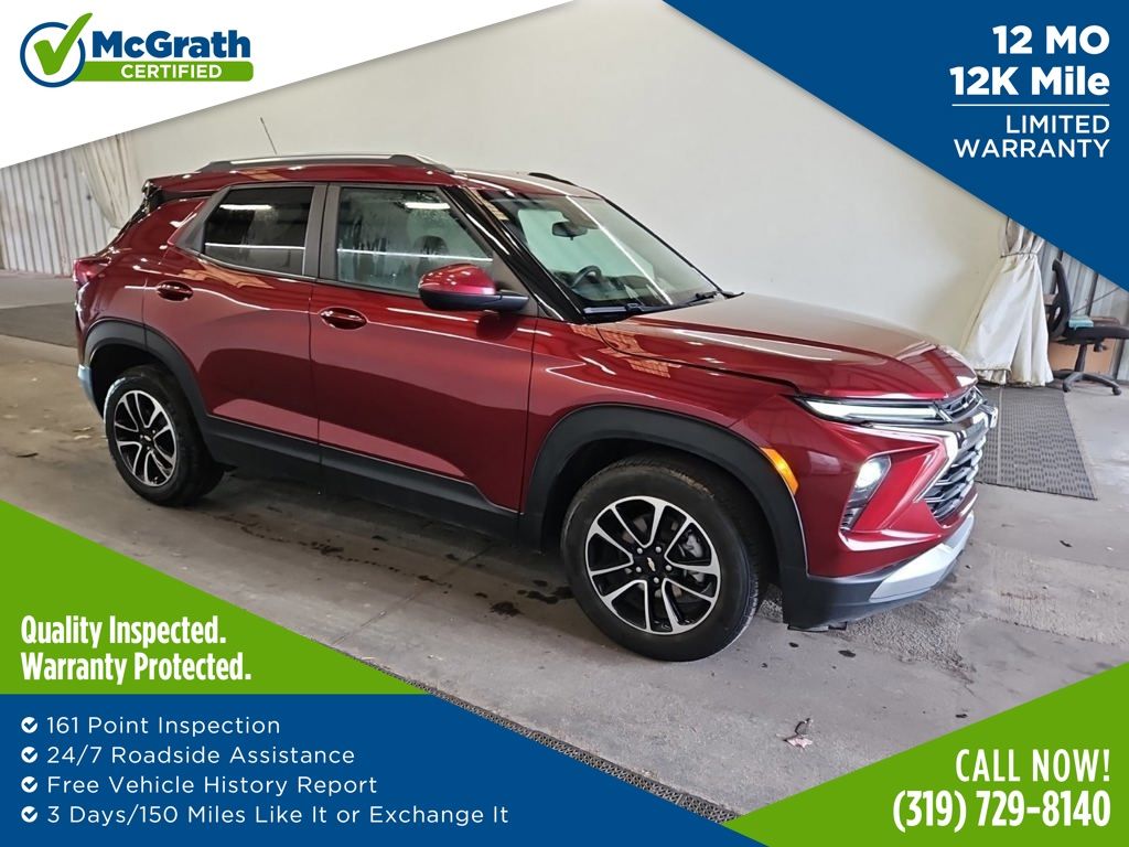Red (Crimson Metallic) 2024 Chevrolet Trailblazer SUV / Crossover Front-Wheel Drive Continuously Variable Transmission
