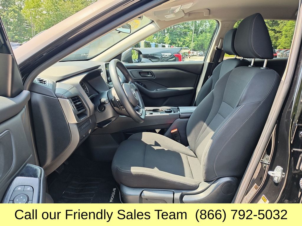 Super Black 2024 Nissan Rogue SUV / Crossover All-Wheel Drive Continuously Variable Transmission