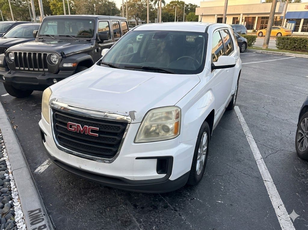 Summit White 2017 GMC Terrain SLE1 SUV / Crossover Front-Wheel Drive 6-Speed Automatic