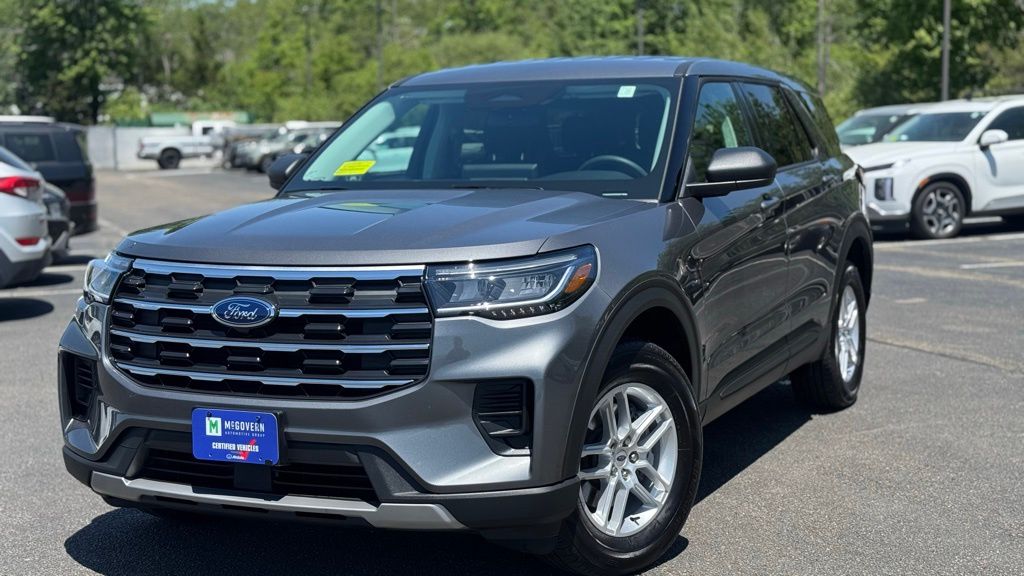 Gray Metallic 2026 Ford Explorer SUV / Crossover All-Wheel Drive Automatic