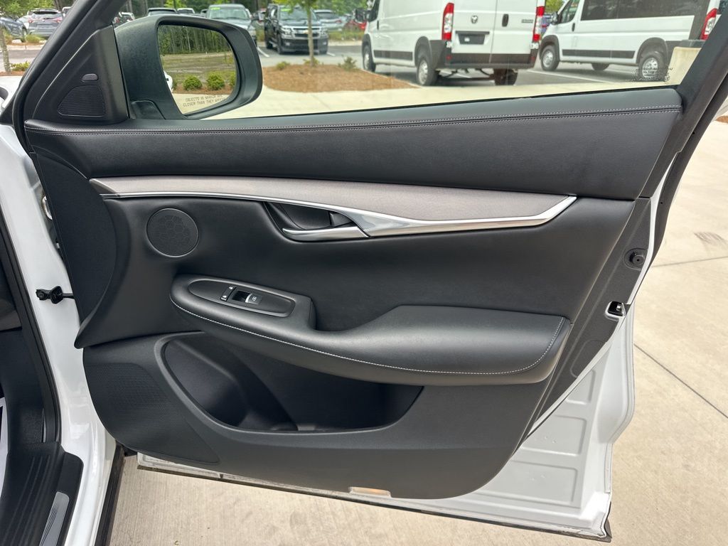 2023 Lunar White INFINITI QX50 PURE FWD SUV