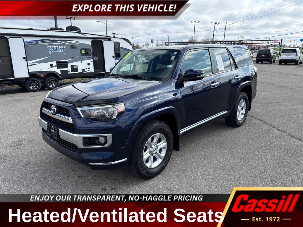 Nautical Blue Metallic 2018 Toyota 4Runner Limited AWD SUV / Crossover All-Wheel Drive 5-Speed Automatic Overdrive