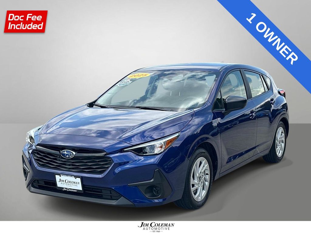 Sapphire Blue Pearl 2025 Subaru Impreza Wagon All-Wheel Drive Continuously Variable Transmission