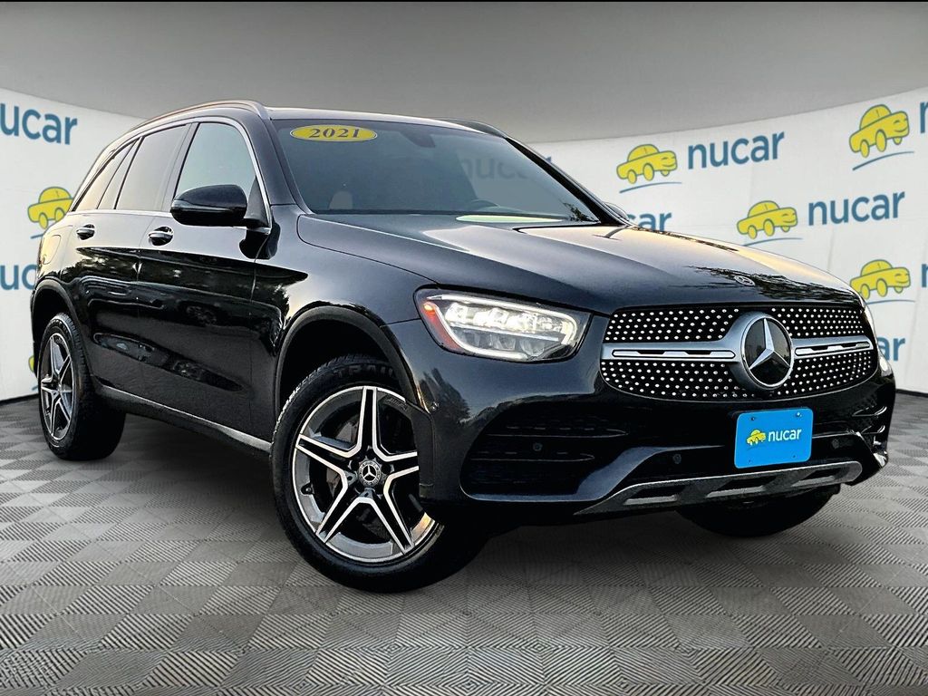 Gray 2021 Mercedes-Benz GLC SUV / Crossover All-Wheel Drive 9-Speed Automatic