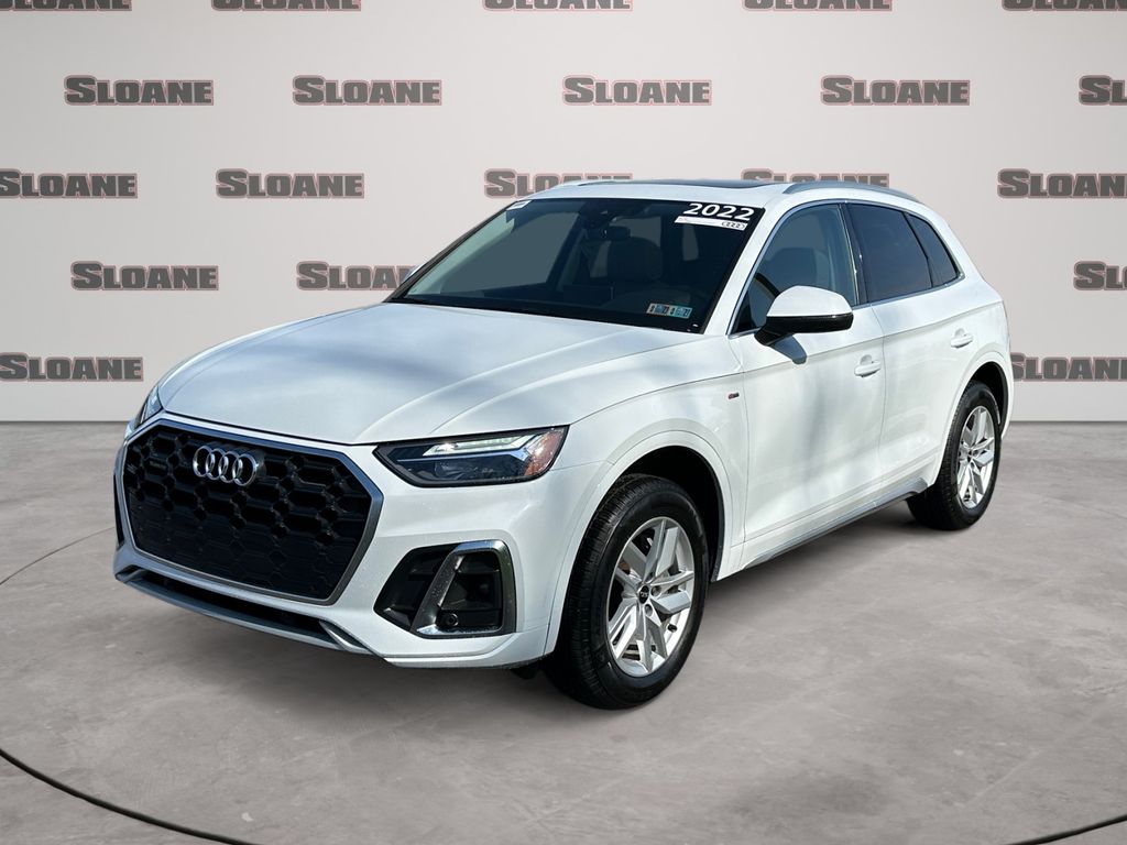 Glacier White Metallic 2022 Audi Q5 quattro Premium S Line 45 TFSI SUV / Crossover All-Wheel Drive 7-Speed Automatic