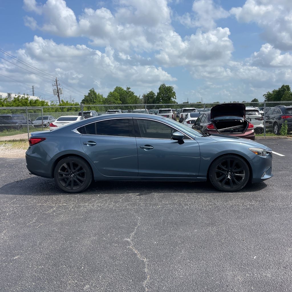 Blue Reflex Mica 2016 Mazda MAZDA6 i Grand Touring Sedan Front-Wheel Drive 6-Speed Automatic