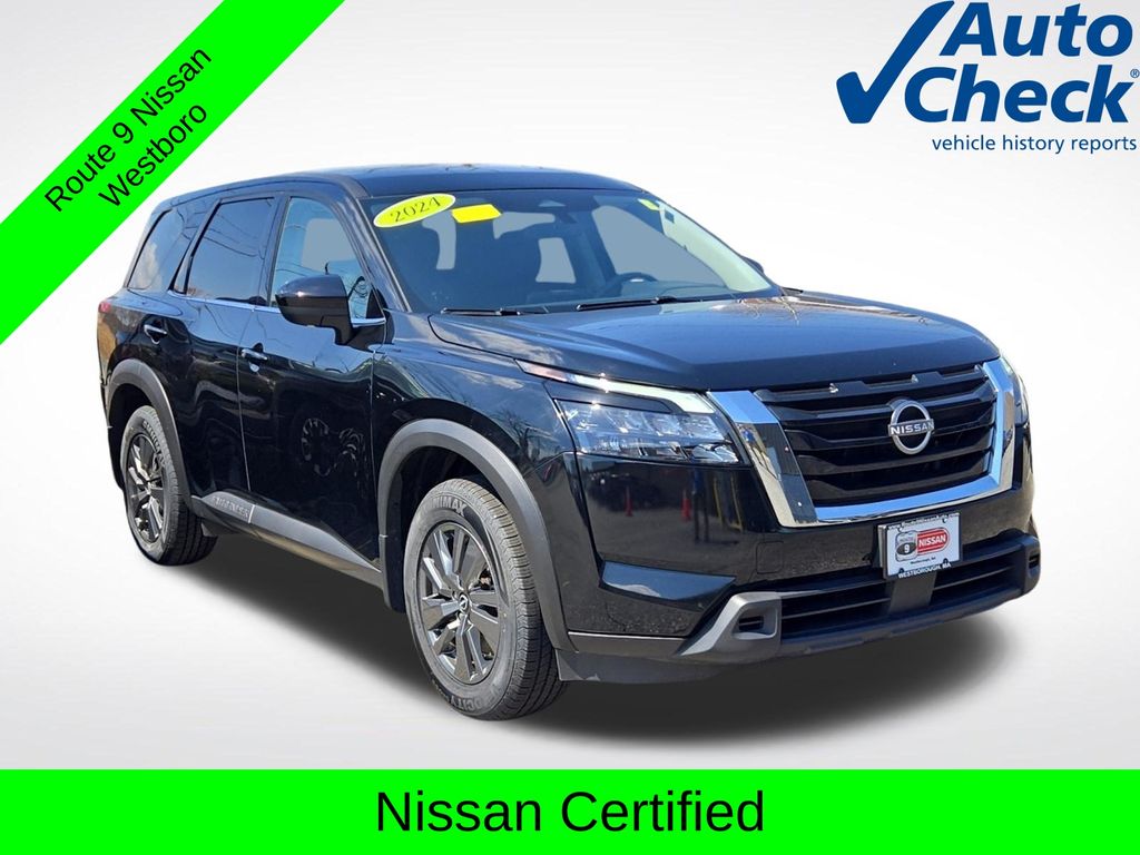 Super Black 2024 Nissan Pathfinder SUV / Crossover All-Wheel Drive 9-Speed Automatic