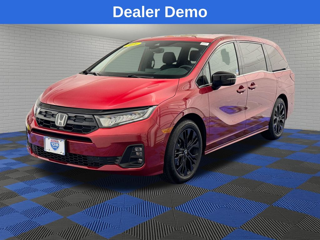 Radiant Red Metallic II 2026 Honda Odyssey Minivan Front-Wheel Drive Automatic