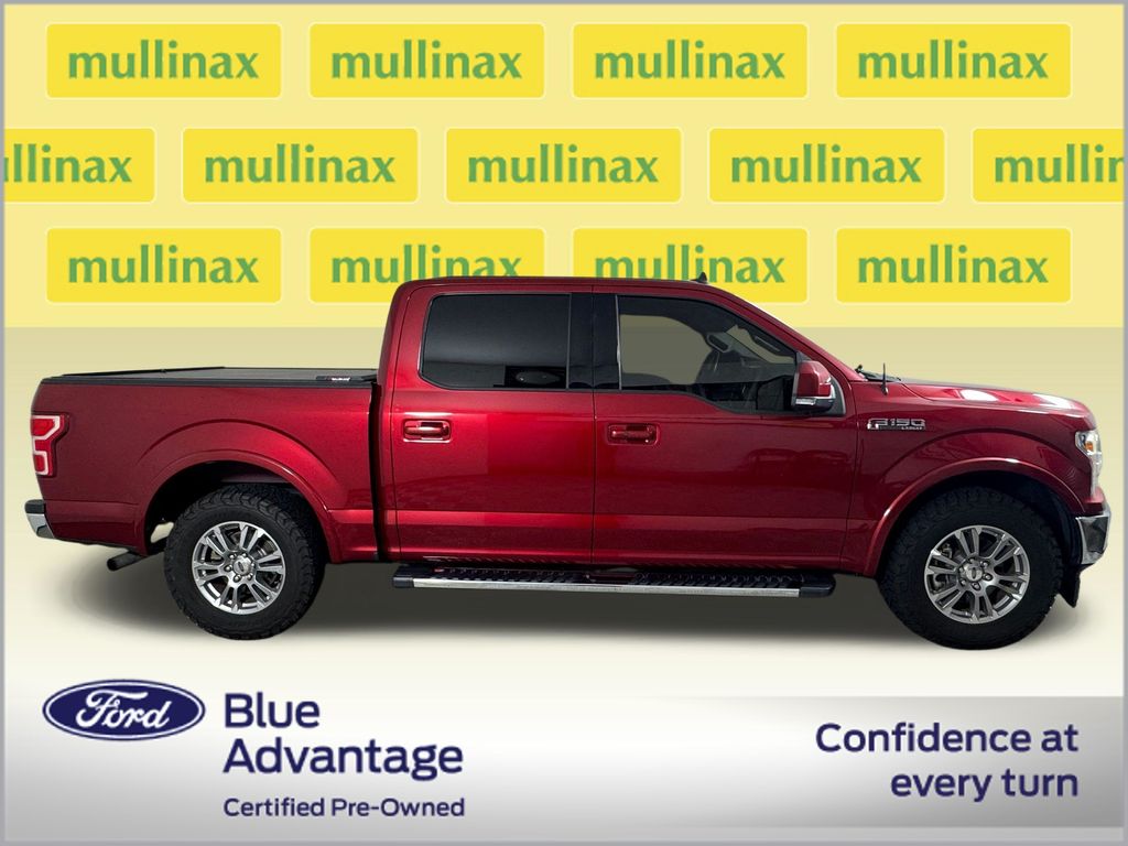 Certified Used 2019 Red Ford Lariat image 2