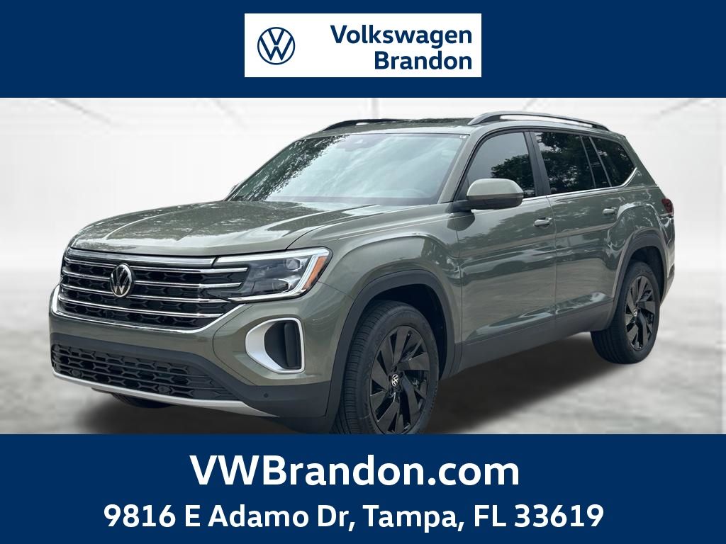 Green 2026 Volkswagen Atlas SUV / Crossover Front-Wheel Drive 8-Speed Automatic