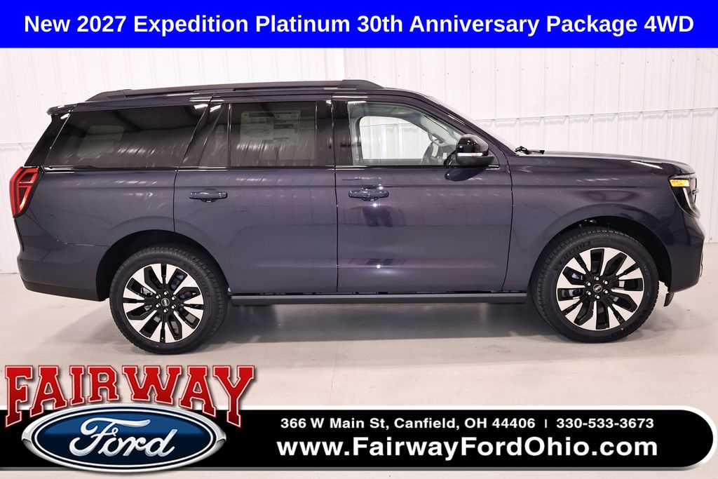 Blue Ember Metallic 2027 Ford Expedition SUV / Crossover Four-Wheel Drive Automatic