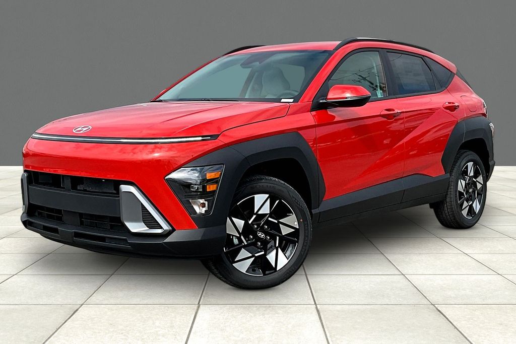 Soultronic Orange Pearl 2025 Hyundai Kona SUV / Crossover All-Wheel Drive Continuously Variable Transmission