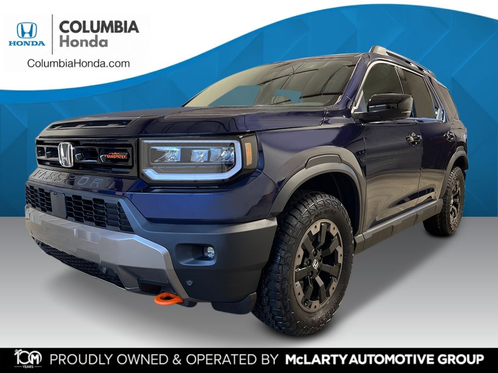 Black (Obsidian Blue Pearl) 2026 Honda Passport SUV / Crossover All-Wheel Drive Automatic