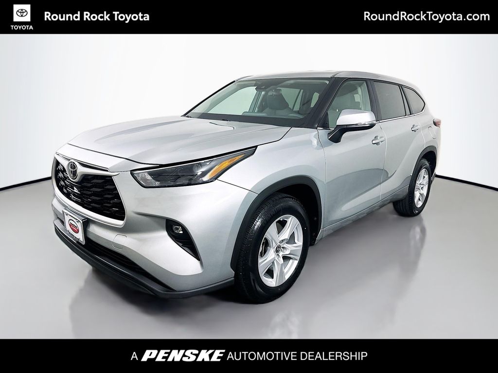 Celestial Silver Metallic 2025 Toyota Highlander LE FWD SUV / Crossover Front-Wheel Drive 8-Speed Automatic