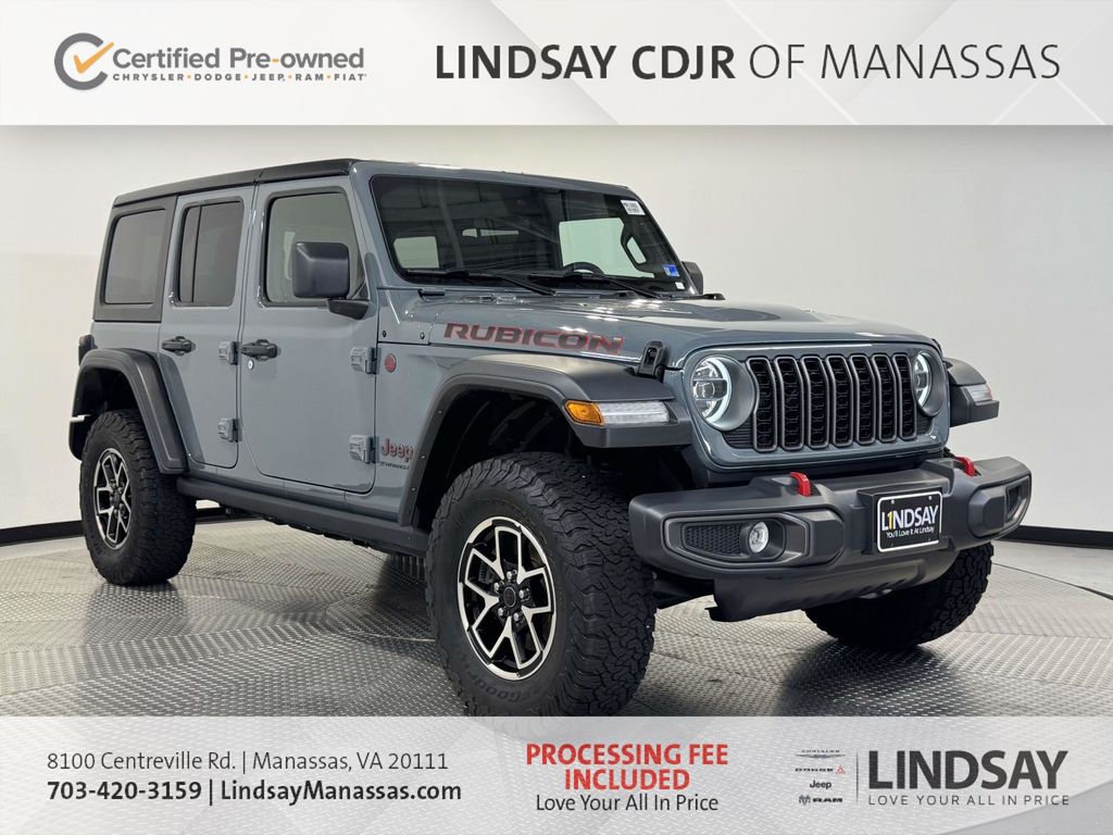 Anvil Clear Coat 2025 Jeep Wrangler SUV / Crossover Four-Wheel Drive 8-Speed Automatic