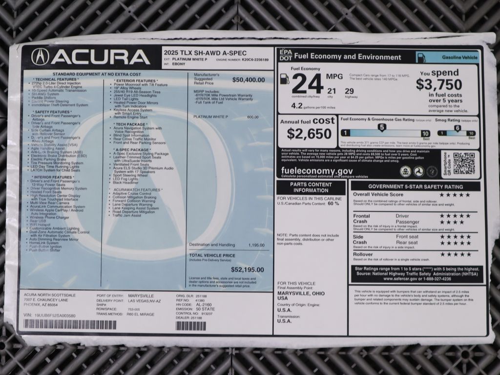 Thumbnail: 2025 Acura TLX - 10