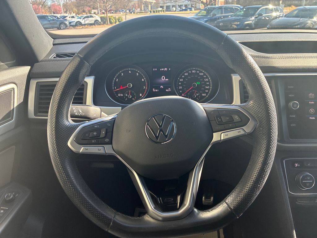 Used 2021 Gray Volkswagen 3.6L V6 SE w/Technology R-Line image 26