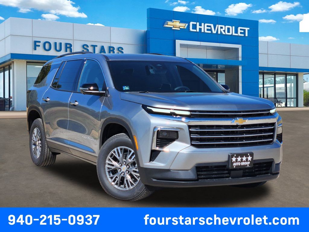 Sterling Gray Metallic 2027 Chevrolet Traverse SUV / Crossover Front-Wheel Drive 8-Speed Automatic