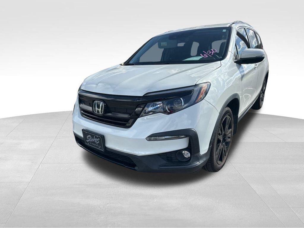 2021 Platinum White Pearl Honda Pilot Special Edition FWD SUV