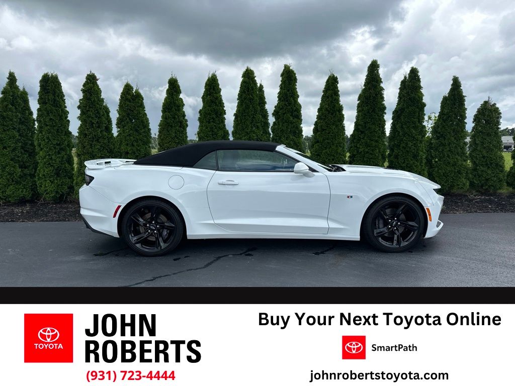 Summit White 2020 Chevrolet Camaro Convertible Rear-Wheel Drive Automatic