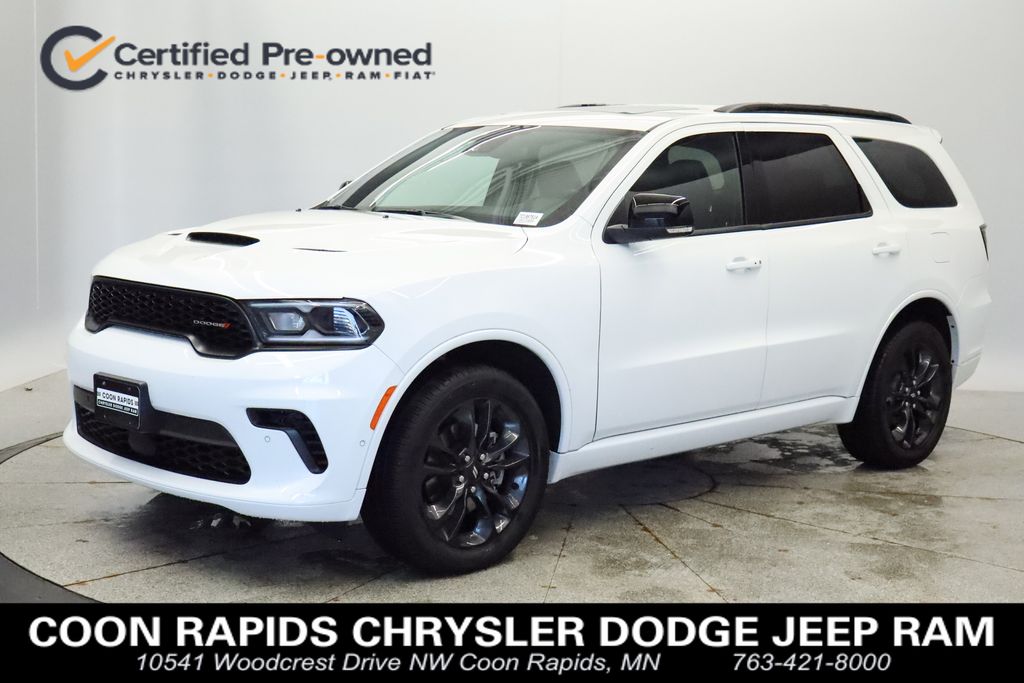 White Knuckle Clearcoat 2024 Dodge Durango GT AWD SUV / Crossover All-Wheel Drive 8-Speed Automatic