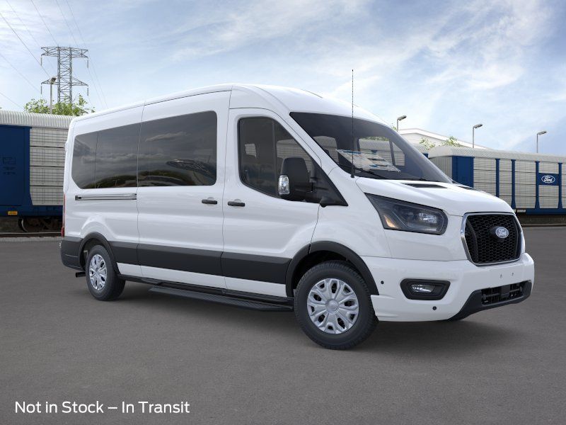 New 2026 Oxford White Ford Passenger Van XLT image 7