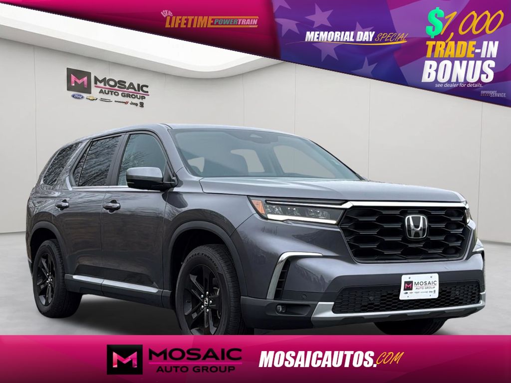 Gray 2025 Honda Pilot EX-L AWD SUV / Crossover All-Wheel Drive Automatic