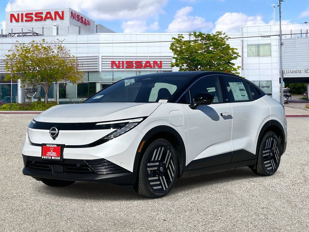 White Pearl 2026 Nissan LEAF SUV / Crossover Front-Wheel Drive Automatic