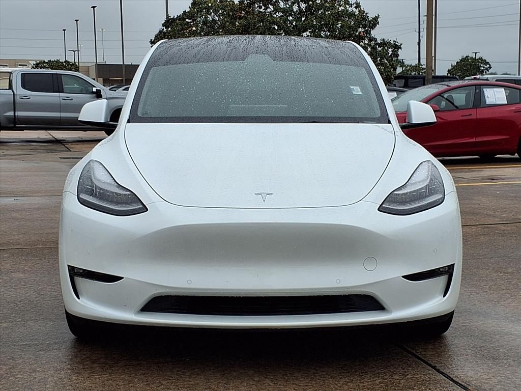 2021 Tesla Model Y Long Range White at Central Houston Nissan