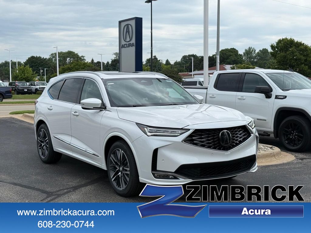 Solar Silver Metallic 2026 Acura MDX SUV / Crossover All-Wheel Drive Automatic