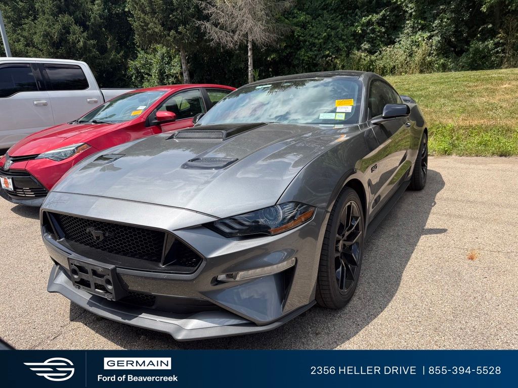 Gray Metallic 2022 Ford Mustang Coupe Rear-Wheel Drive 6-Speed Manual