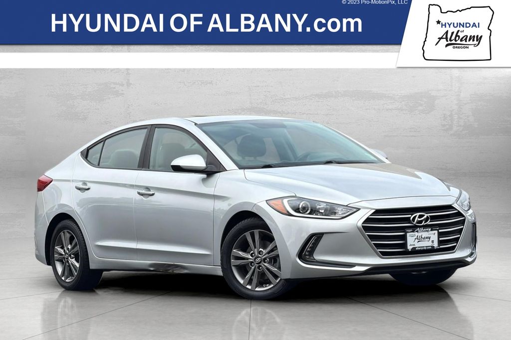 Symphony Silver 2018 Hyundai Elantra Sedan Front-Wheel Drive 6-Speed Automatic