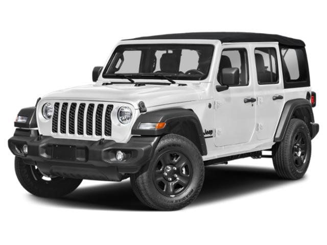 Bright White Clearcoat 2025 Jeep Wrangler SUV / Crossover Four-Wheel Drive 8-Speed Automatic