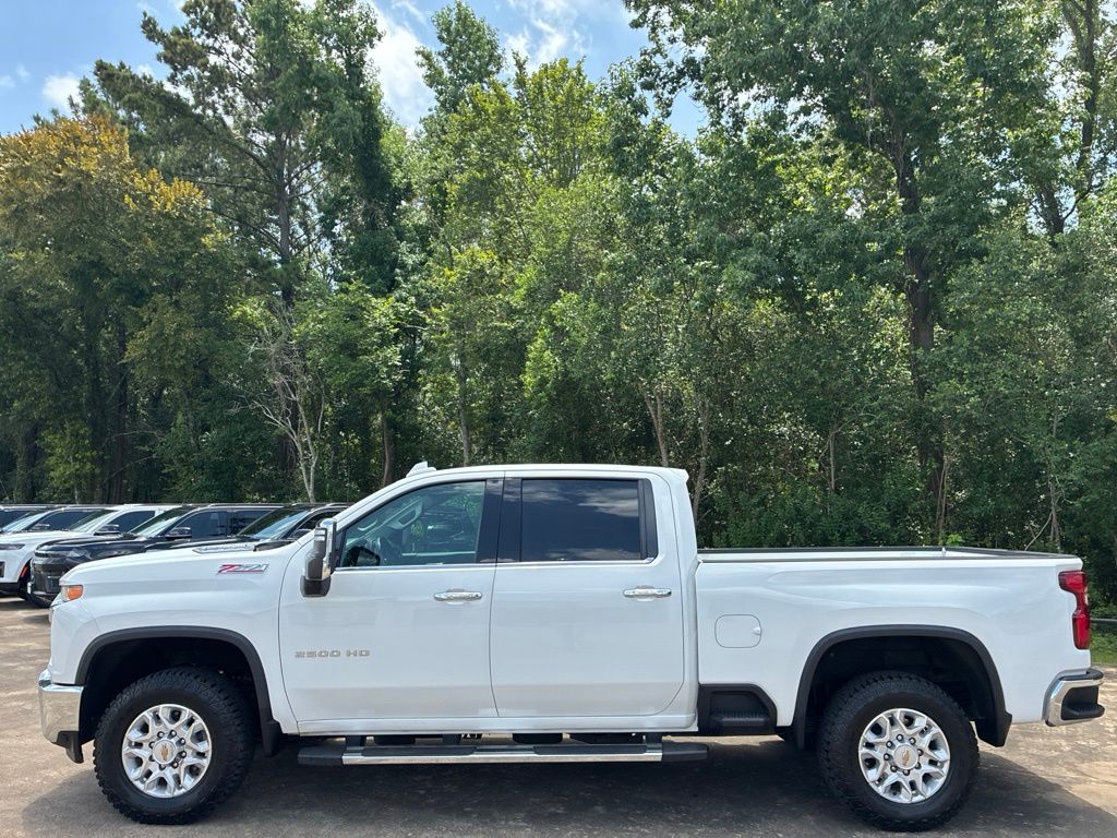 2022 Chevrolet Silverado 2500HD LTZ White at Wharton Ford