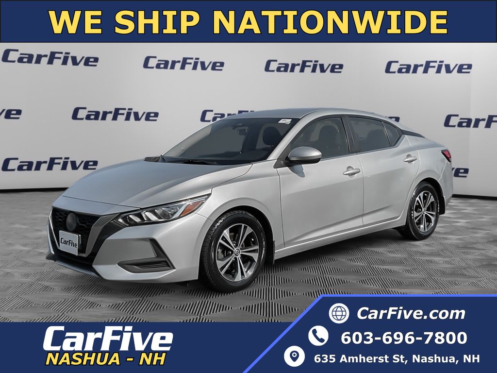 Brilliant Silver Metallic 2022 Nissan Sentra Sedan Front-Wheel Drive Continuously Variable Transmission