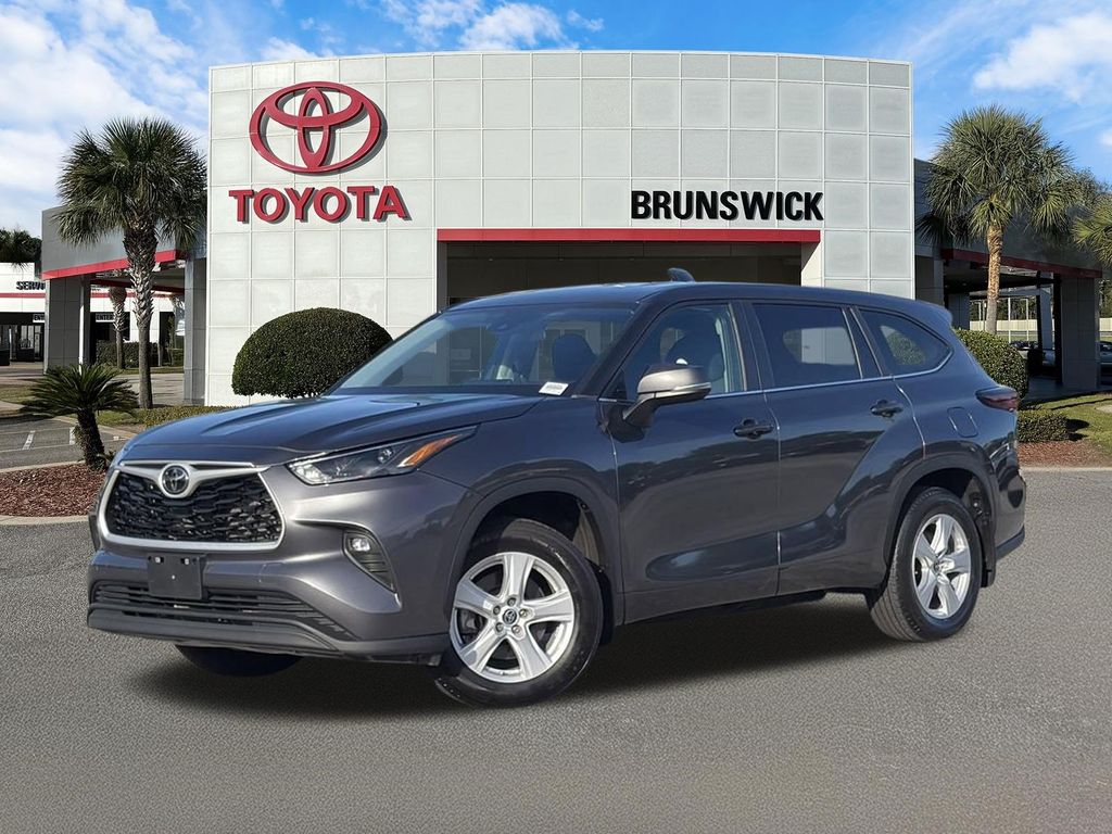 Magnetic Gray Metallic 2024 Toyota Highlander SUV / Crossover All-Wheel Drive 8-Speed Automatic