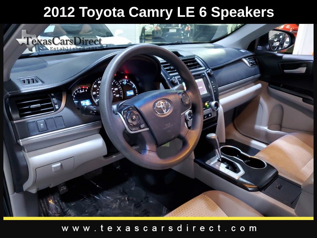 2012 Toyota Camry LE 7