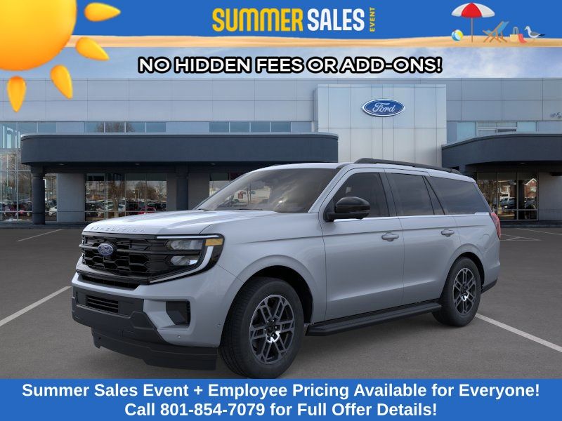 Glacier Gray Metallic Tri-Coat 2026 Ford Expedition Active 4WD SUV / Crossover Four-Wheel Drive Automatic