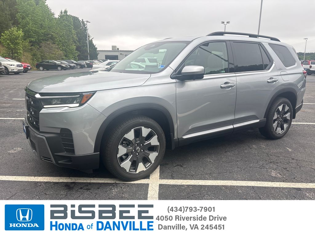 Silver Metallic 2026 Honda Pilot Elite AWD SUV / Crossover All-Wheel Drive Automatic