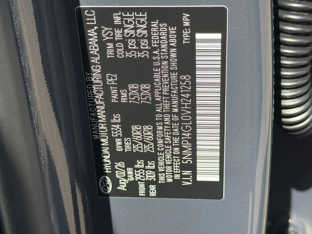 New 2027 Gray Hyundai SE image 33
