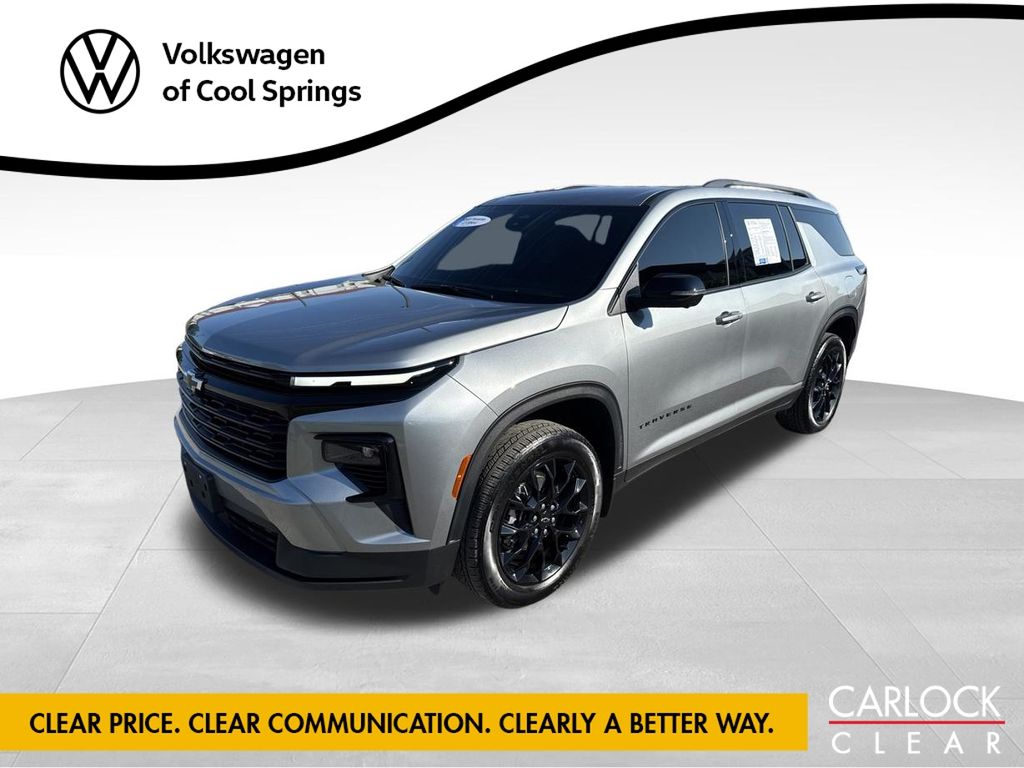 Sterling Gray Metallic 2025 Chevrolet Traverse SUV / Crossover Four-Wheel Drive 8-Speed Automatic