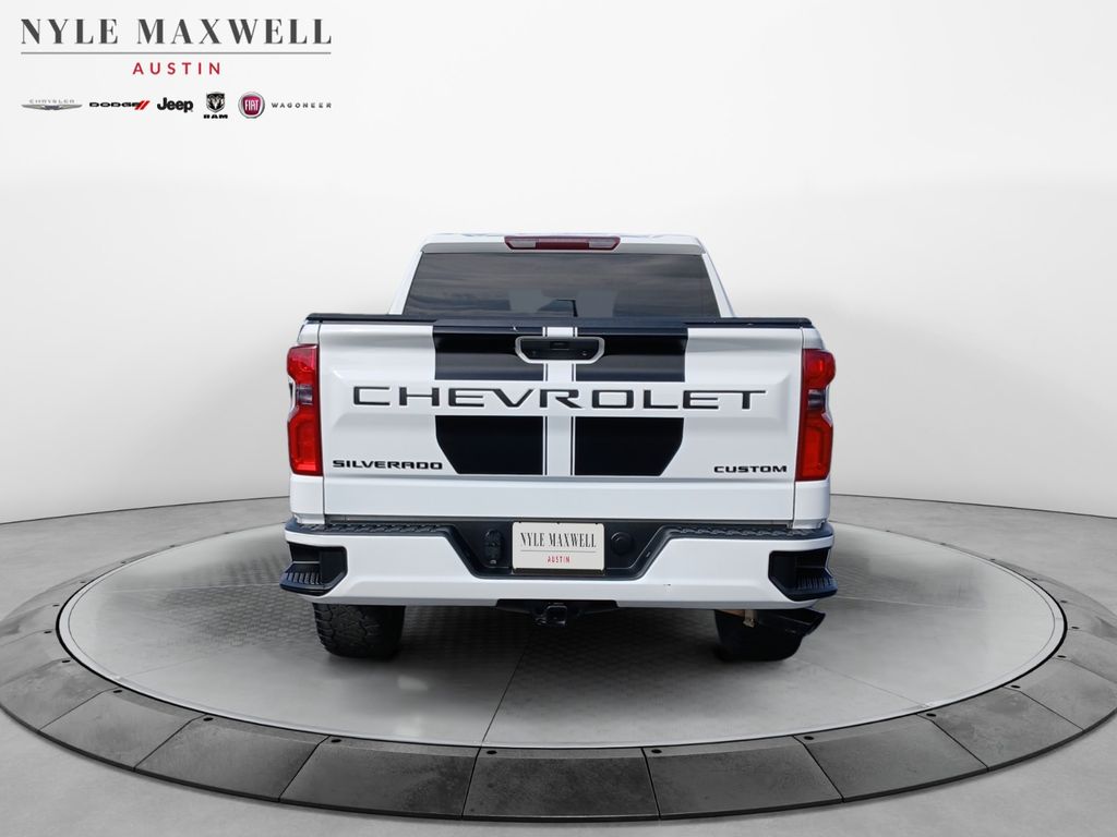 Used Car 2021 Chevrolet Silverado 1500  Custom For Sale Under $30,000 In Austin, Texas