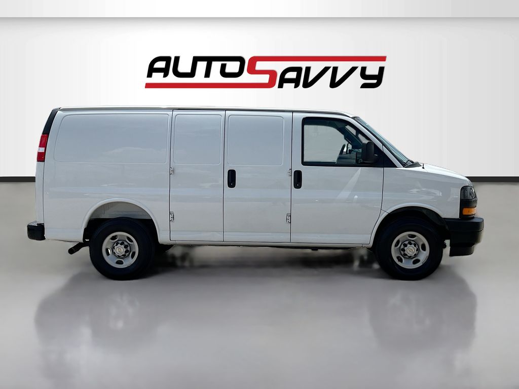 2025 Chevrolet Express 2500 Work Van White at AutoSavvy Houston Northwest