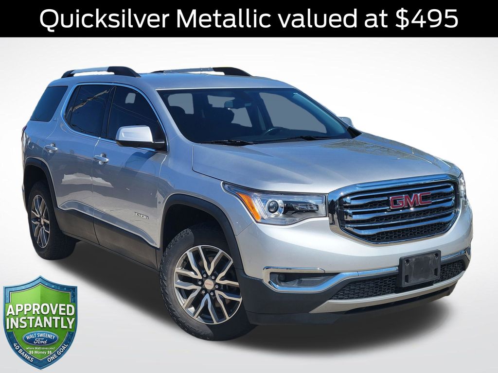 Quicksilver Metallic 2019 GMC Acadia SUV / Crossover Front-Wheel Drive 6-Speed Automatic