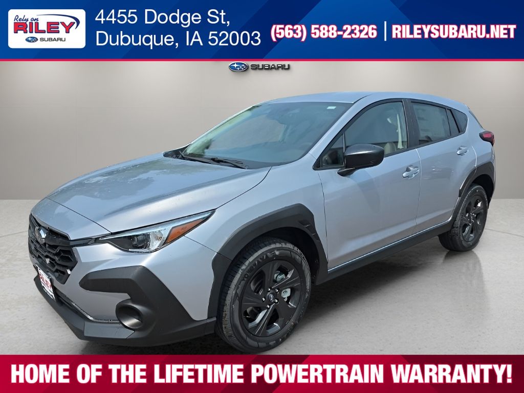 Ice Silver Metallic 2026 Subaru Crosstrek SUV / Crossover All-Wheel Drive Continuously Variable Transmission