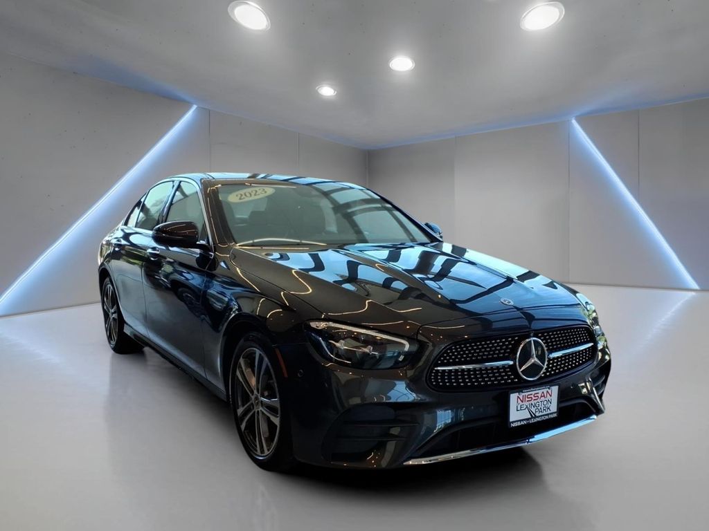 Gray Metallic 2023 Mercedes-Benz E-Class Sedan All-Wheel Drive 9-Speed Automatic