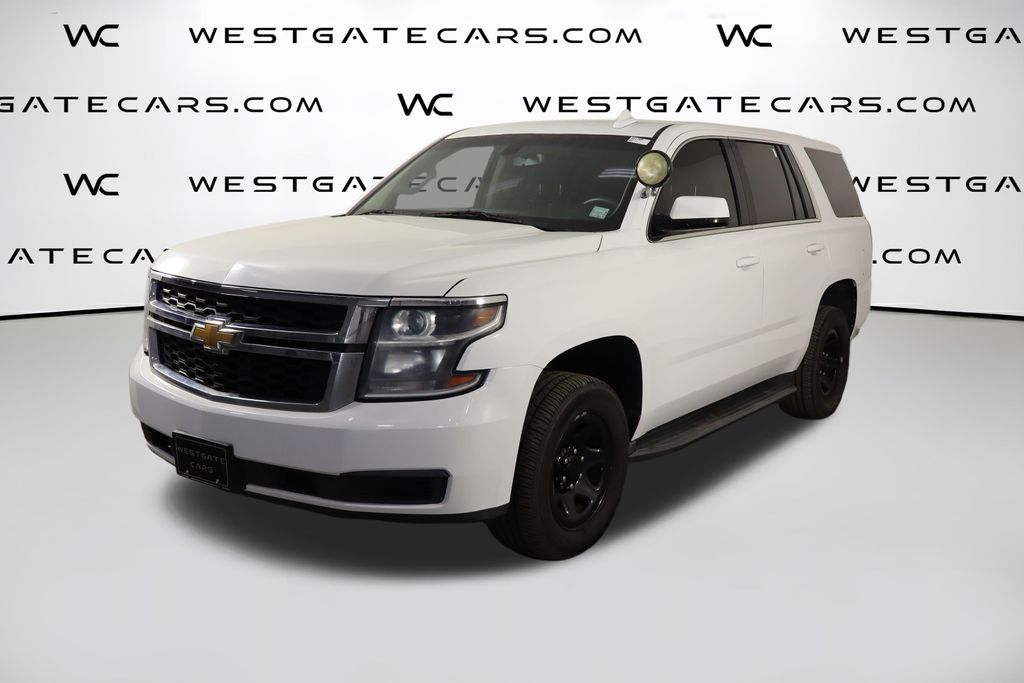 Summit White 2018 Chevrolet Tahoe SUV / Crossover 4X2 6-Speed Automatic Overdrive