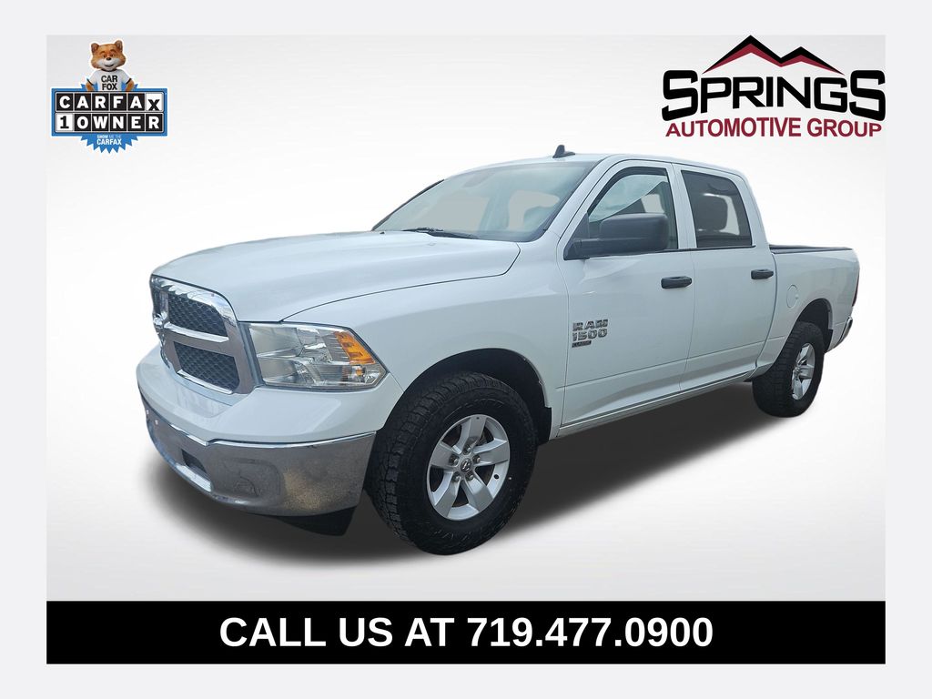 Bright White Clearcoat 2023 RAM 1500 Pickup Truck Four-Wheel Drive 8-Speed Automatic