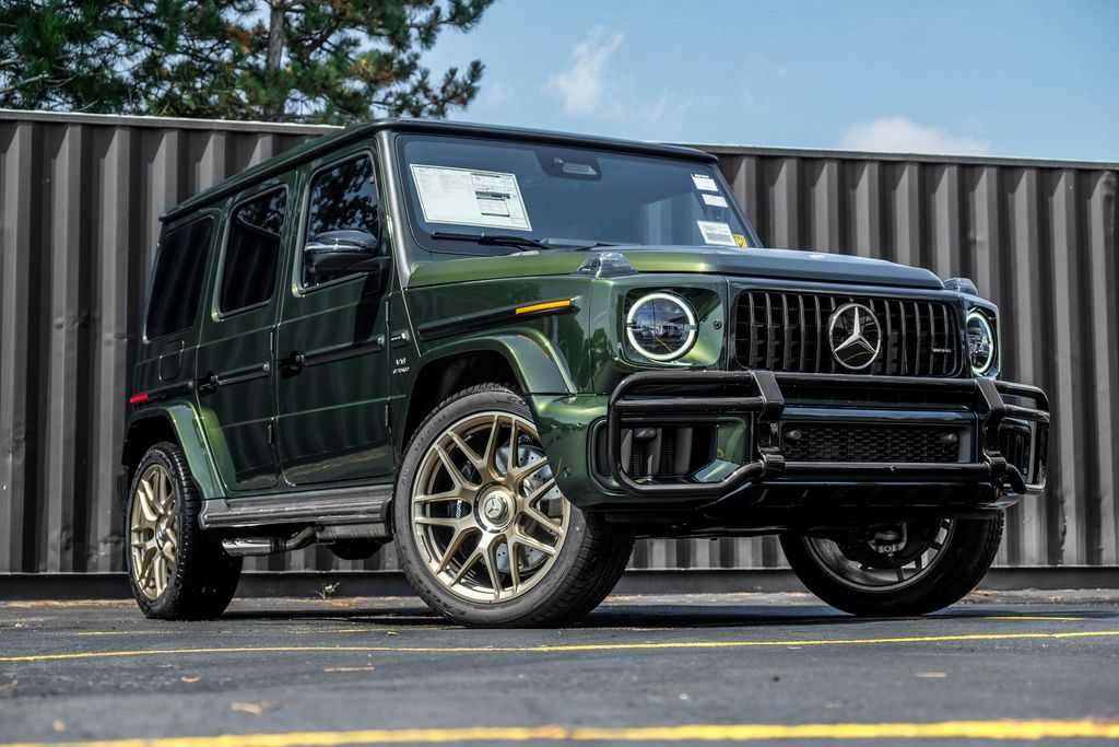 Green 2027 Mercedes-Benz G-Class SUV / Crossover All-Wheel Drive 9-Speed Automatic